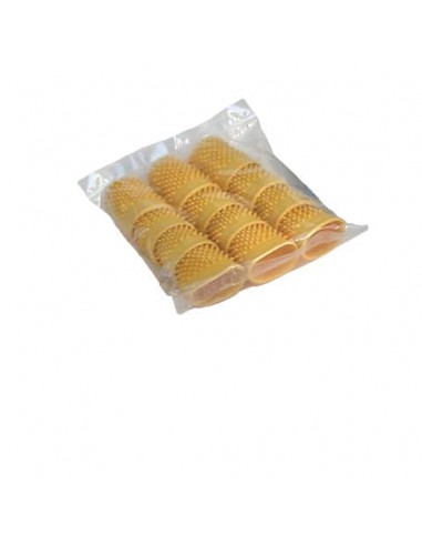 Ditali VIVA in gomma rosso ø 13 mm  conf.12 - 374XP