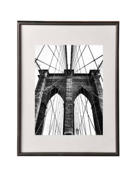 Cornice Methodo Hooker Crilex da parete A4 nero K980101