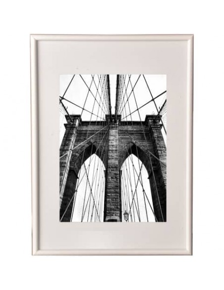 Cornice Methodo Hooker Crilex da parete A4 bianco K980102