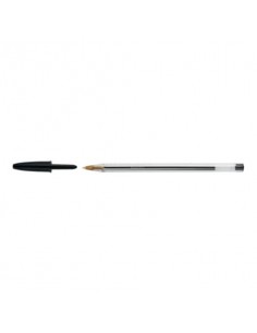 Penna a sfera BIC Cristal M punta 1 mm nero Conf. 50 pezzi - 8373639