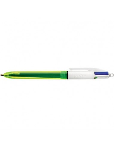 Penne a sfera a scatto BIC 4 Colours Fluo M/L 1/1