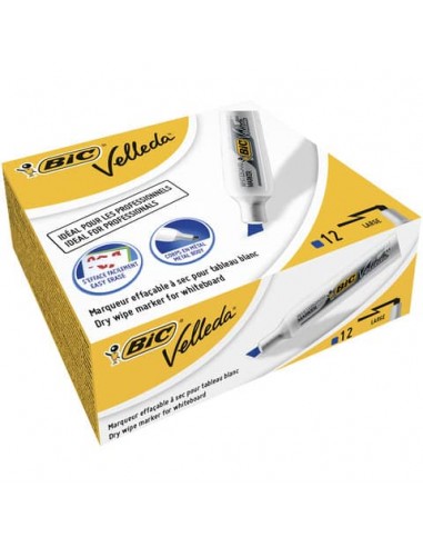 Marcatore per lavagne bianche BIC Velleda 1781 punta a scalpello 3