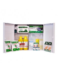 Armadietto Pronto Soccorso Base PVS bianco plastica - 3 persone CPS521