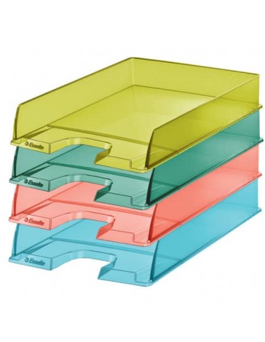 Vaschetta portacorrispondenza Esselte Colour'Ice polistirolo A4 assortiti 626276