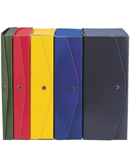 Scatola archivio King Mec Project - dorso 6 - 26x36 cm blu 23404