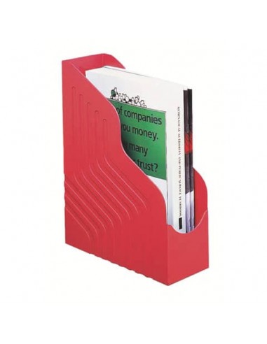 Portariviste King Mec Magazine Rack Jumbo - dorso 10 cm rosso 49111