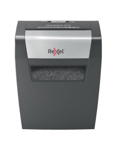 Distruggidocumenti uso personale Rexel Momentum X406 - P-4 - 15 L - taglio a frammenti 4x30 mm - 2104569EU