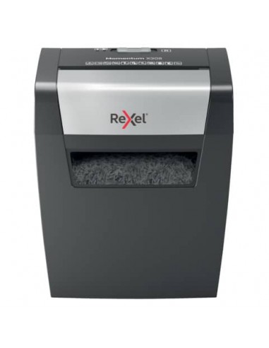 Distruggidocumenti uso moderato Rexel Momentum X308 - P-3 - 15 L - taglio a frammenti 5x42 mm - 2104570EU