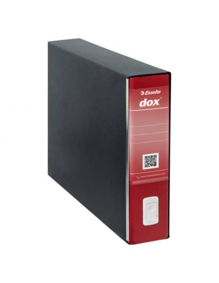 Registratore a leva DOX10 formato A3 42x30 cm - dorso 8 cm rosso 000213B1