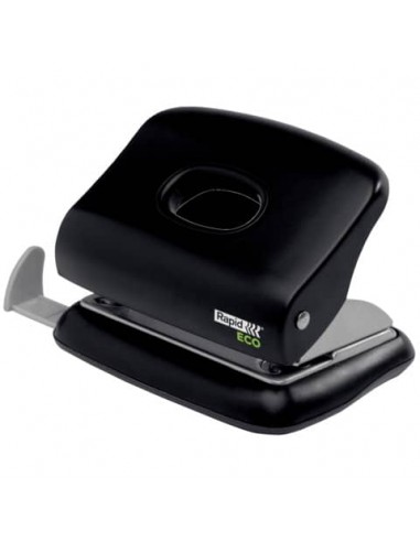 Perforatore a 2 fori Rapid ECO Punch Fashion 20 fogli nero 24845300