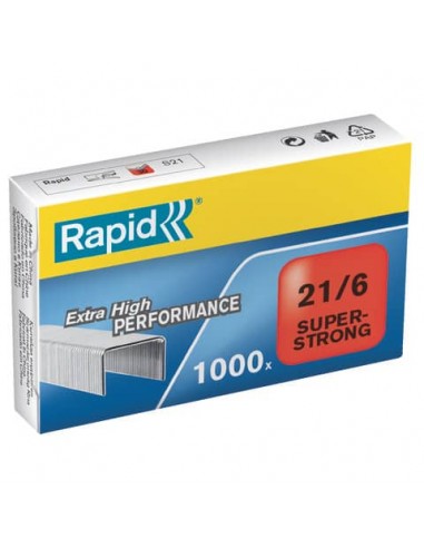 Punti metallici Rapid Super Strong 21/6  conf. da 1000 - 24867700