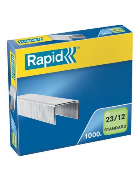 Punti metallici Rapid Standard 23/12  conf. da 1000 - 24869400