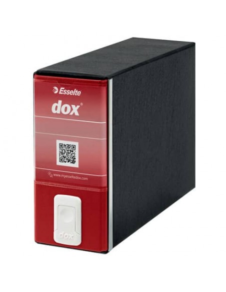 Registratore a leva DOX3 Memorandum dorso 8 cm - formato 23x18 cm rosso 263B1