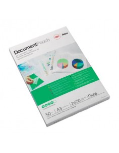 Pouches per plastificatrici a caldo GBC 2x75 µm finitura lucida A3 30