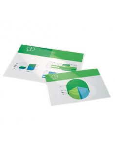 Pouches per plastificatrici a caldo GBC 2x100 µm finitura lucida A4 21