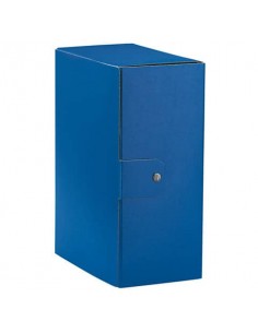 Cartella portaprogetti Esselte C35 EUROBOX 25x35 cm - dorso 15 cm presspan biverniciato blu -390335050