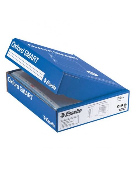 Scatola contenitore con 400 buste Esselte OFFICE PP lucide 391098000