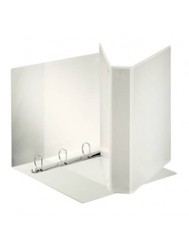 Raccoglitore personalizzabile Esselte Display Maxi a 4 anelli a D 28x32 cm dorso 6 cm bianco - 394753000