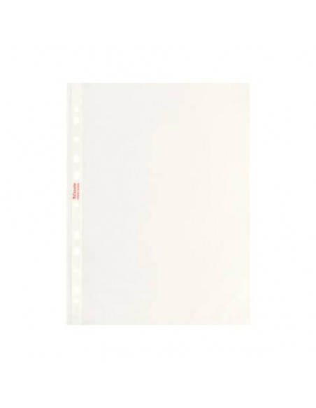 Buste a perforazione universale goffrate Esselte STANDARD PP antiriflesso trasparente A4  conf.200 - 395613300