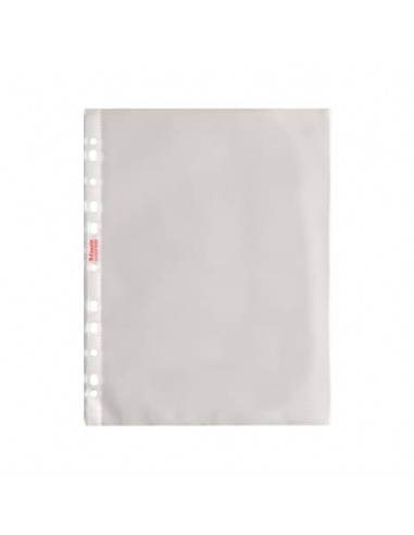 Buste a perforazione universale goffrate Esselte DELUXE 22x30 cm trasparente antiriflesso  conf.100 - 395697600