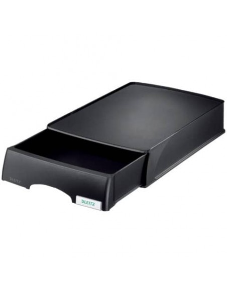 Cassetto componibile Leitz PLUS in polistirolo A4 nero 25