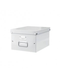 Scatola per archiviazione universale ''M'' Leitz CLICK & STORE bianco metallizzato 28