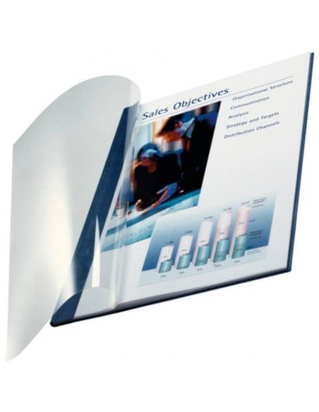 Copertina flessibile max 71-105 fogli Leitz impressBIND in PPL con dorso da 10