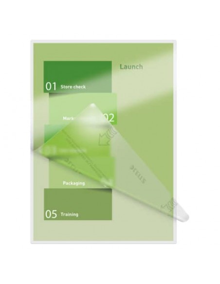 Pouches per plastificatrici Leitz iLam con UDT 2x80 µm in EVA A4 21