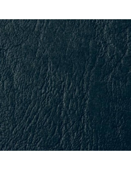 Copertine per rilegatura GBC Leathergrain in cartoncino goffrato a4 nero  conf da 100 copertine - CE040010