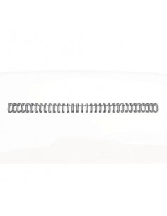 Spirali metalliche a 34 anelli GBC Wirebind 9 mm a4 nero conf da 100 spirali - RG810610