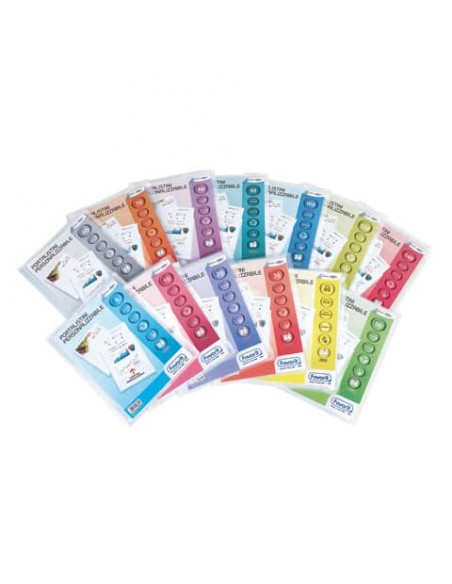 Portalistini a fogli fissi Favorit Sviluppo personalizzabili 22x30 cm 20 buste trasparente - 100460325