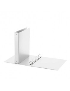 Raccoglitore FAVORIT Europa 22x30 cm 4 anelli tondi Ø 30 mm - dorso 4 cm bianco 400051158