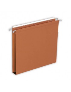 Cartelle sospese per cassetto Favorit Defi interasse 39 cm arancione fondo U3 Conf. 25 pezzi  400126812