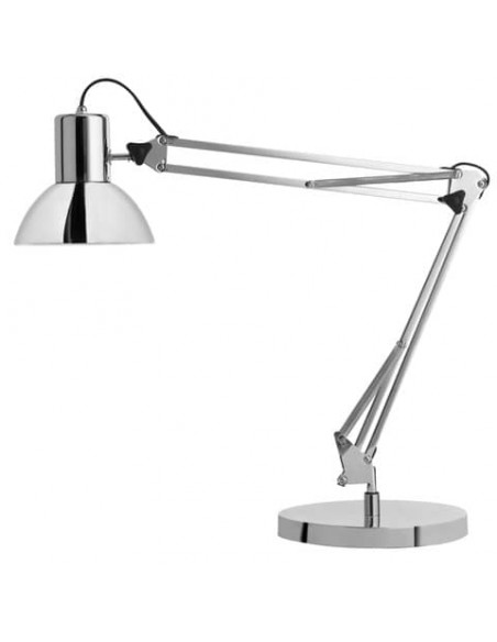 Lampada da tavolo UNILUX Success 80 grigio cromato 400092123