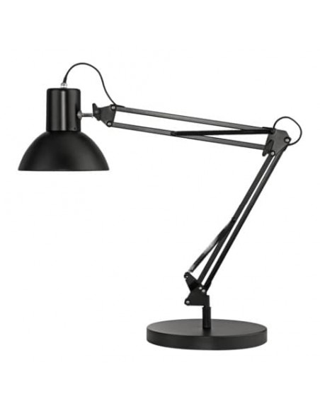 Lampada da tavolo a bulbo UNILUX Success 66 nero 400093600