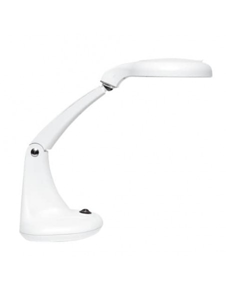 Lampada da tavolo per ingrandimento UNILUX Minizoom a led bianco 400108074