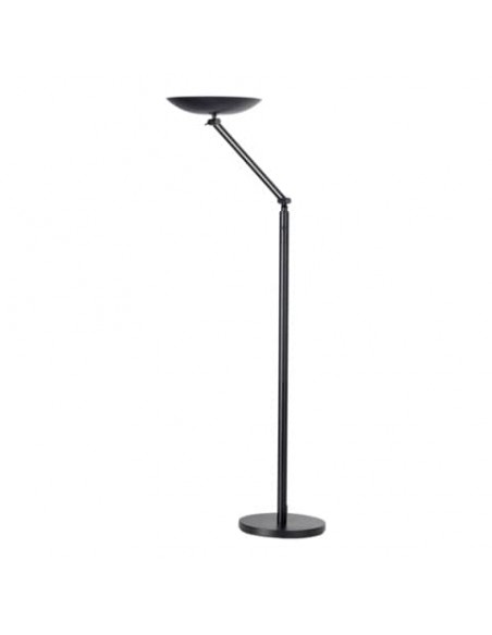 Lampada a terra a led UNILUX Varialux articolata nero 400090469