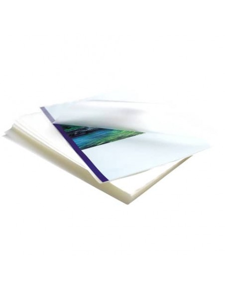 Pouches per plastificatrici Fellowes Standard Enhance80 finitura opaca - 2x80 µm - A3 - Conf. 100 pezzi - 5452003