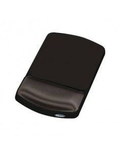 Tappetino mouse con poggiapolsi FELLOWES gel grafite 15