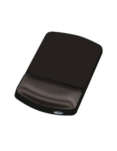 Tappetino mouse con poggiapolsi FELLOWES gel grafite 15