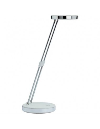 Lampada da scrivania a LED MAULpuck acciaio bianco Z800021