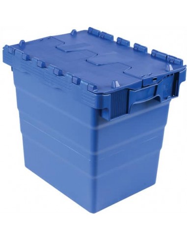 Cassa impilabile Viso 400x300x365 mm blu - 32 L DSW4336