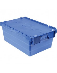 Cassa impilabile Viso 600x400x250 mm blu - 44 L DSW5527