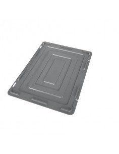 Coperchio per cassa di movimentazione in PPL  Viso 30x40 cm grigio E4301/21
