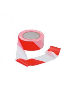 Nastro delimitatore Viso 50 mm x 100 m bianco/rosso RSNA121RB