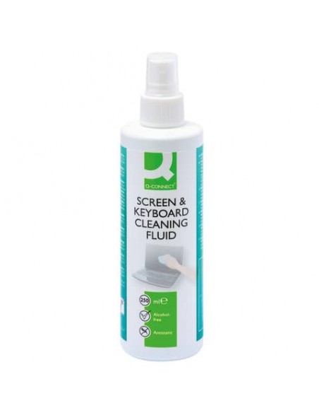 Fluido detergente per schermo e tastiera Q-Connect KF04502A