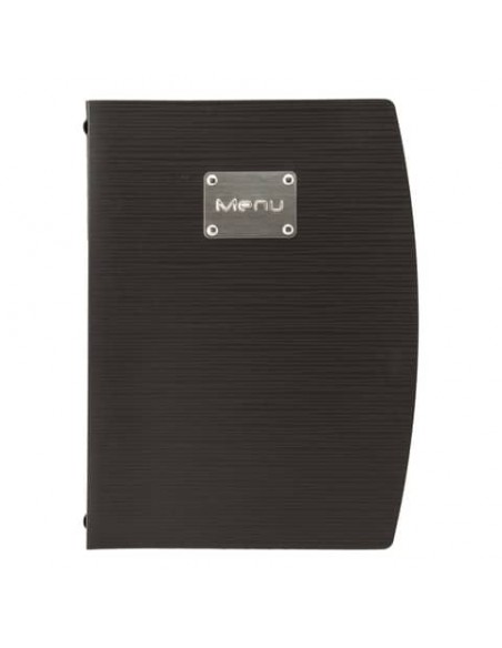 Portamenù Securit® Rio A4 nero  MC-RCA4-BL
