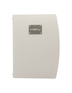 Portamenù Securit® Rio A4 grigio  MC-RCA4-WT