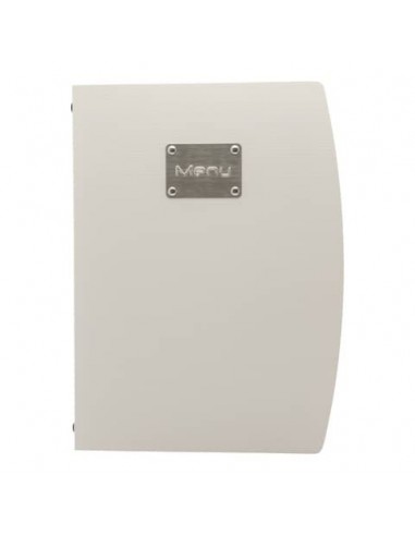 Portamenù Securit® Rio A4 grigio  MC-RCA4-WT