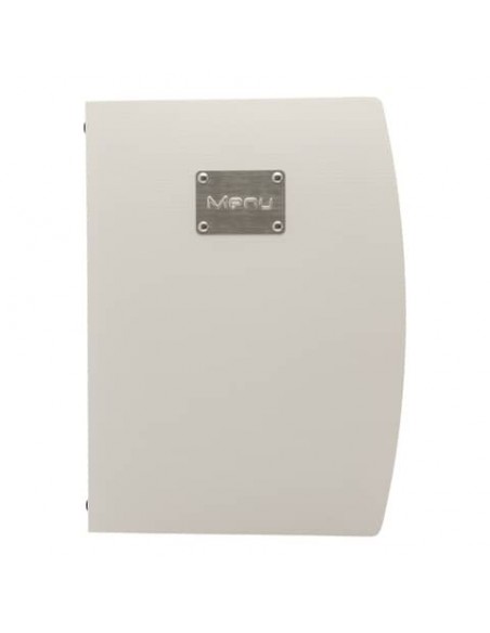 Portamenù Securit® Rio A4 grigio  MC-RCA4-WT